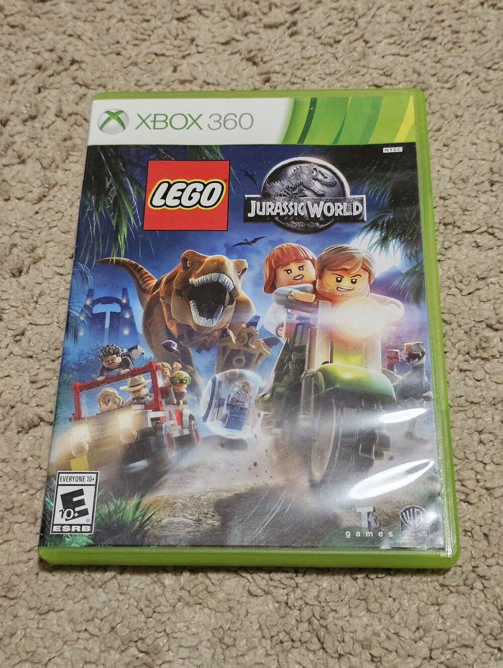 LEGO Jurassic World - Microsoft Xbox 360 - Complete w/ Manual - Tested